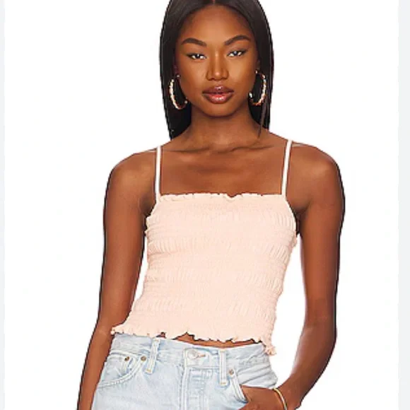 BCBGeneration Smocked Cami - Picture 1 of 4